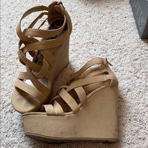 Tan heels